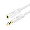 Ferguson cabos F00905 headphone extension cable 35mm audio extension line computer headset extension line 5 meters porcelain white