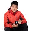 Camel CAMEL outdoor jackets men&women lovers paragraph windproof breathable warm triple triple Jackets A4W217009 orange male male XXL