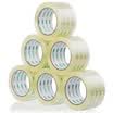 Deli 30207 transparent sealing tape 48mm 150y 137 meters 6 volumes tube