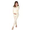 Pigeon Mommy Maternity Monthly Postpartum Feeding Milk Lactating Underwear Set B7048 Yellow XXL