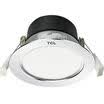 TCL Downlight LED Spotlight 3w5w7w Full set of ceiling lamp Cattle light Small spotlight Bright silver 5W White 85-95mm hole