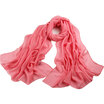 Antarctica Nanjiren scarf solid color Korean version of cotton&linen scarf spring&autumn collar four seasons wild shawl rubber red