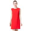 Red Bean&39s IDF Women&39s Wear 2017 Spring New Slim Professional Sleeveless Dress DWGBQ003S R1 Red 170 92A