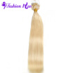 Free Shipping Straight Micro Loop Ring Human Hair Extensions 613 100gr Brazilian Virgin Hair Straight Micro Loop Hair Extension