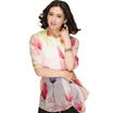 STORY Of SHANGHAI silk scarf female autumn&winter silkworm silk scarf shawl budding tender orange