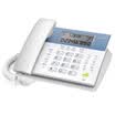 Backgammon bbk HCD122 fixed telephone free battery holder home office caller display fixed ivory white