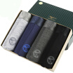 Jingdong Supermarket seven wolves men&39s underwear blue essence viscose underwear male flat pants double-legged pants 4 boxed XL