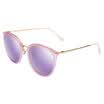 Wei Gou&39s VEGOOS 9095 polarized sunglasses round box retro tide people sunglasses female models face repair sand through purple box white purple