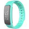Egyptian i6HR bracelet smart watch heart rate bracelet weather show caller information show vibration alert automatic detection movement WeChat movement step water mint green
