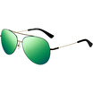 EYEPLAY sunglasses men&women trendy polarizing sunglasses island glasses eyes play B1509001NP-C2-60mm dark green