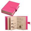 Jingdong supermarket her earrings earrings earrings storage books portable creative gifts jewelry storage box jewelry display this rose red SH001