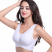 Arctic cashmere sports bra no steel ring sexy comfortable underwear sports vest white