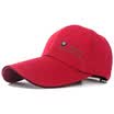 MSEK MMZ170266 baseball cap male Korean casual duck cap outdoor lengthening hat cap sun hat couple hat red