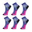 Star Square Square running socks male tube tube outdoor socks fast socks female socks six pairs of 6078