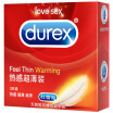 Durex Ultra slim condoms with warming effects 3pcs
