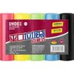Excellent&efficient UHOO 6974 thick garbage bags broken off large 50 60cm 5 volumes 150 loaded office home