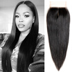 Big Sale Bettylove Hair Products Malaysian Lace Closure Bleached Knots 44 Lace Closure Straight 8-20 Inch High Quality