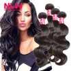 NLW 10A Brazilian virgin human hair 4 bundles Body wave hair extensions