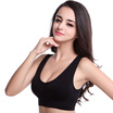 Palang Duo bra no steel ring sports bra braze running anti-shock vest bra WX002 comfortable work vest black M 16590