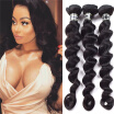 Amazing Star Malaysian Virgin Hair Loose Wave Bundles 7A Grade Loose Wave Hair Weft Awesome Human Hair Weave Excellent Texture