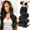 7A Human Hair Indian virgin hair body weave 4pcslot8"-30" hair Extensions Indian body wave Virgin Hair