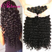 Good Quality Brazilian Deep Wave Virgin Hair 4 Bundles Unprocessed Virgin Brazilian Hair Deep Wave Cheap Deep Curly Virgin Hair