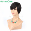 Short Human Hair Wig 7A Brazilian Short Straight Lace Front Wigs Full Lace Human Hair Bob Wigs For Black Women