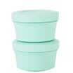 THERMOS WOMEN CO LTD Two-piece plastic 300ML lunch box set lunch box TCLA-470 MNT