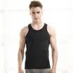 Red Beans hongdou Men&39s Vest Men&39s Pure Cotton Sling Strike Sports Hurdle Slim Tank Top Black 180105