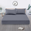 Byford cotton can be washed pure cotton mattress mattress Simmons protective cover mattress cover mattress bed sheet single piece 180 200 indigo