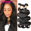 5A Unprocessed Indian Virgin Hair Body Wave 3 Bundle Deals Connie Human Hair Extensions Raw Indian Hair Body Wave Weave