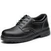 Old housekeeper LAOGUANJIA LG-005 labor insurance shoes male anti-smashing anti-slip work shoes black 40 yards