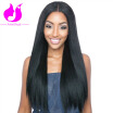 Amethyst Yaki Straight Full Lace Human Hair Wigs For Black Women