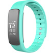 Egyptian i6 bracelet smart watch sleep detection weather show caller information show vibration alert a variety of modes WeChat movement interconnection step waterproof mint green