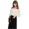 Long Yue Women&39s Style Fashion Casual Set Small Fragrance Wide Leg Pants Two-piece Set LWXS172401 Black&White M