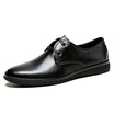 Goldlion goldlion men&39s shoes leather shoes casual shoes with shoes light comfortable shoes 511710122AQB-black -41 yards