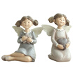 Jingdong Supermarket Yimi home simple crafts Decoration angel girl resin Decoration home decoration desktop furnishings sent girlfriend girlfriend creative gift