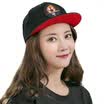 Jingdong supermarket Siggi SI88353 hat female summer Korean version of the baseball cap female summer flat along the cap male cap girl South Korea fashion hip hop hat female black 575CM