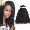 8A Brazilian Curly Wave Human Hair Unprocessed Brazilian Virgin Hair Weaves 3Bundles Natural Color 10-28 Length Products