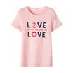 Semir T-shirt short-sleeved T-shirt female round neck shirt embroidery printing students 12216000011 light gray l