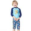 Yizi children swimsuit boys baby split anti-UV surf clothing 1011 years old 140-150cm surfboard printing Ezi16007
