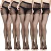 Arctic cashmere stockings female anti-hook wire 5 double loaded 15D Ms ultra-thin stockings sexy sexy women&39s pantyhose socks toe socks black 5 double uniform code