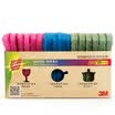 Jingdong Supermarket 3M Si Gao brush bowl brush cloth sponge scouring pad 6 pieces of general kitchen general-purpose