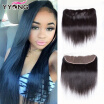 8A Straight Unprocessed Virgin Indian Lace Frontal Closure 13X4 FreeMiddle3 Part Indian Ear To Ear Lace Frontal Free Shipping