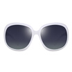 Jingdong supermarket three TANS sunglasses female polarized driving driving mirror large frame repair face sunglasses 9001 brown