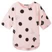 Semir Lady Cute Paddle Round Collar T-Shirt Top Shirt Korean Version 19017010204 Red&Black T-L