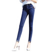 Antarctic Nanjiren Jeans Women Korean Slim Pants Pants Wild Pants Pants Pants Women&39s Autumn Slim Blue 27 yards
