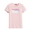 Semir T-shirt short-sleeved T-shirt female Slim Korean summer ladies collar collar 12216000355 dream powder M