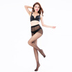 BONAS BONAS 15D ultra-thin plus crotch breathable stockings anti-hook silk pantyhose 6 pieces 4 black 1 gray 1 coffee