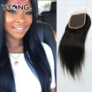 Hot Sales Free Shipping Cheap Malaysian Lace Closure 4X4 Size Malaysian Closure Straight Hair No Tangle No Shedding Grade 8A
